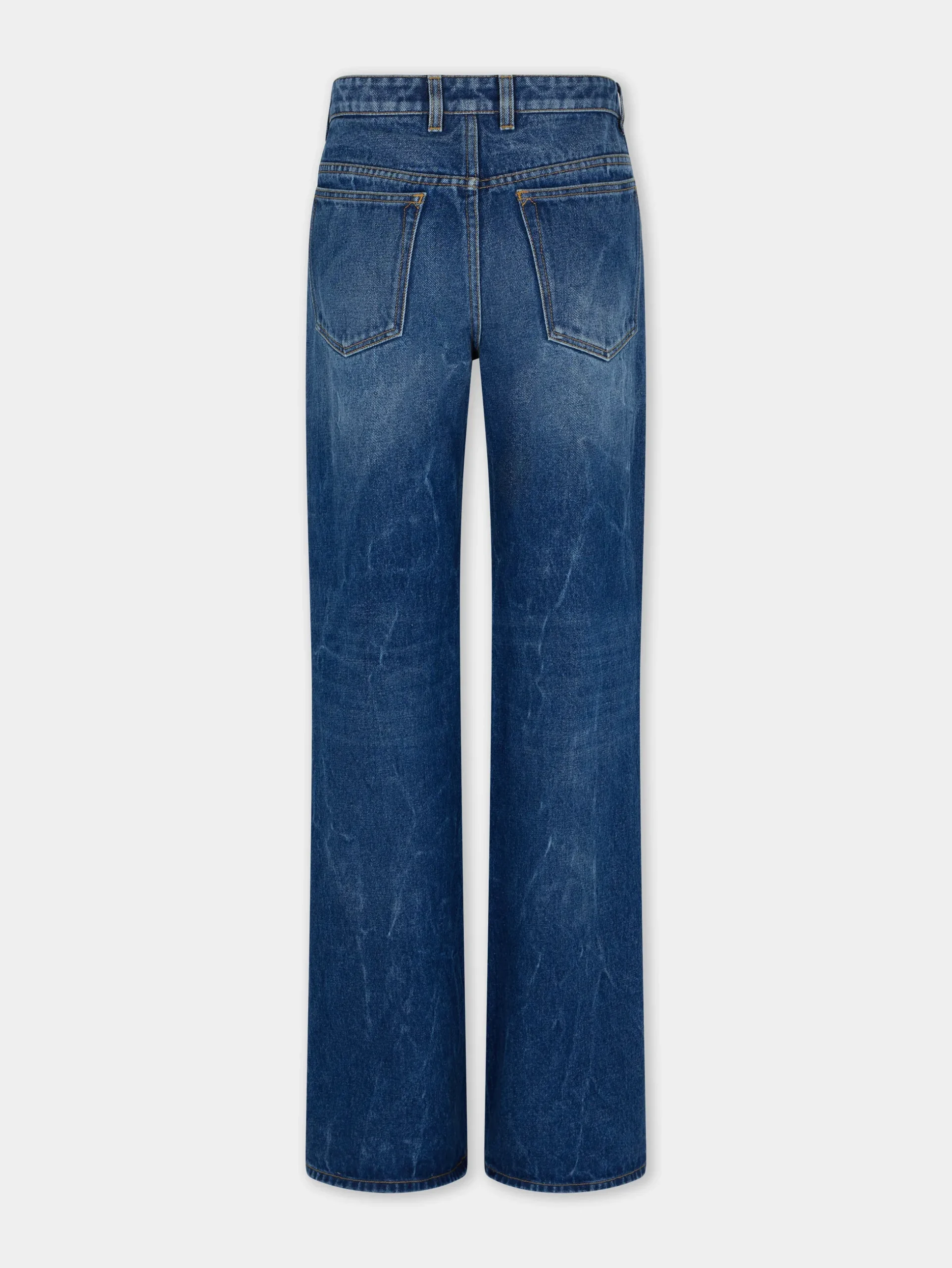 BAGGY JEANS IN DARK WASHED DENIM | Rabanne Shop