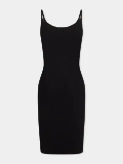 Black drapé pression short dress | Rabanne Sale