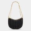 1969 BLACK MESSENGER LEATHER BAG | Rabanne Best