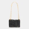 1969 BLACK NANO BAG IN LEATHER | Rabanne Outlet