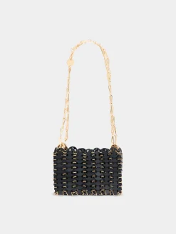 1969 BLACK NANO BAG IN LEATHER | Rabanne Outlet