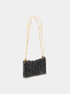 1969 BLACK NANO BAG IN LEATHER | Rabanne Outlet