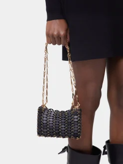 1969 BLACK NANO BAG IN LEATHER | Rabanne Outlet