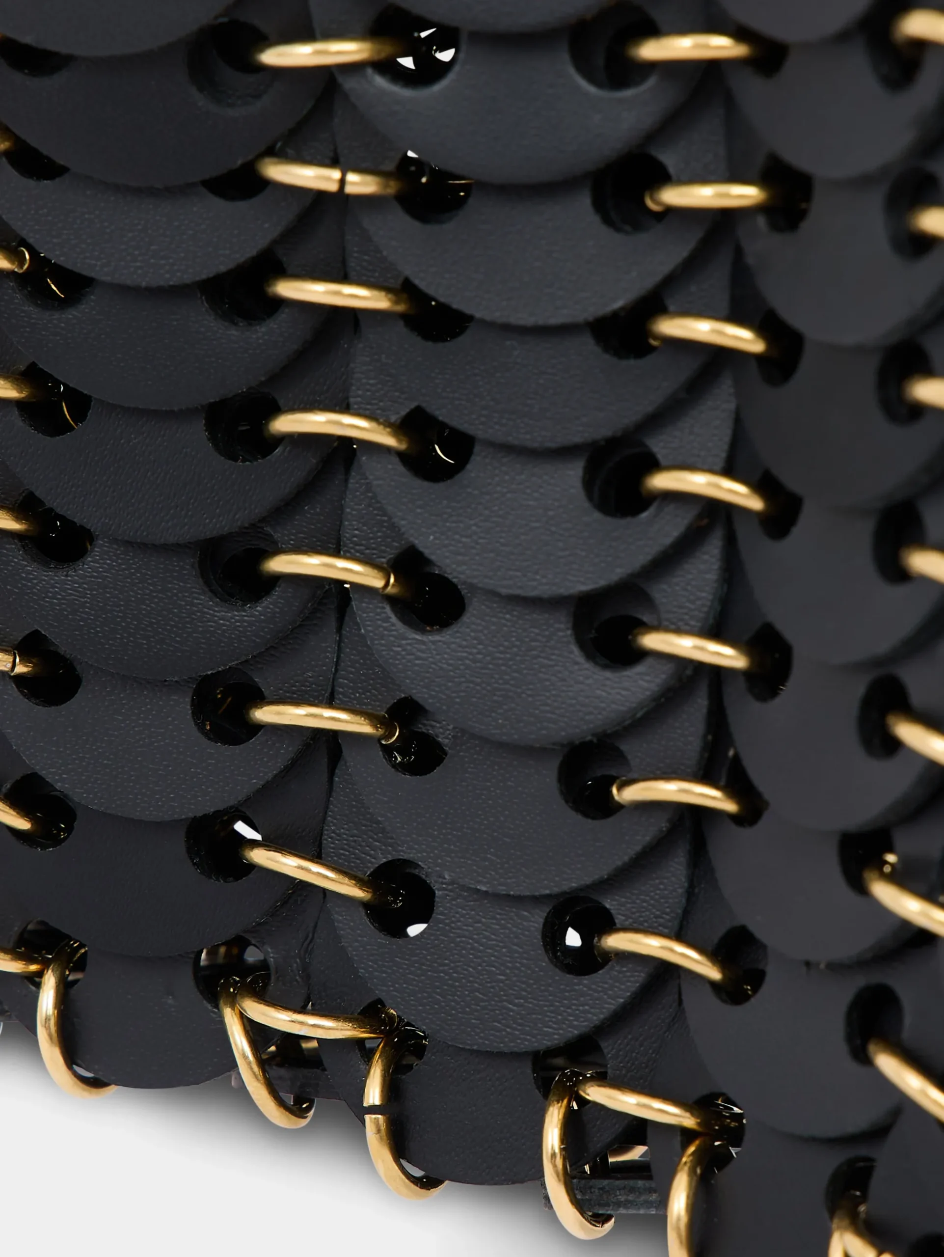 1969 BLACK NANO BAG IN LEATHER | Rabanne Outlet
