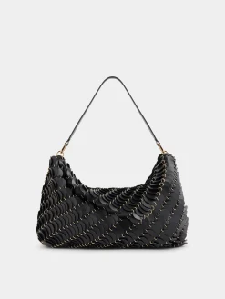 black PACO BAG IN LEATHER | Rabanne Cheap