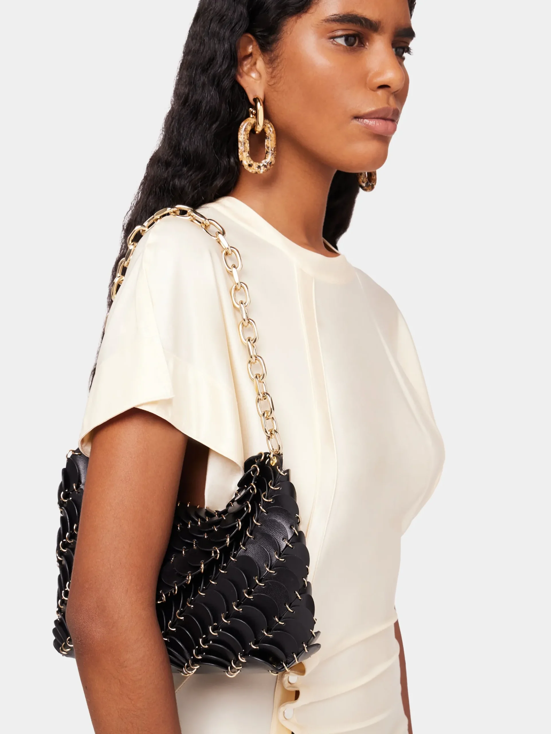 Black Paco clutch Bag | Rabanne Outlet