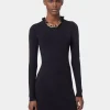BLACK SHORT KNITTED DRESS | Rabanne Hot