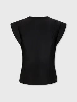 Black top with signature piercing | Rabanne Cheap