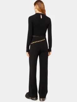 Black wool sweater with the eight chain | Rabanne Best Sale