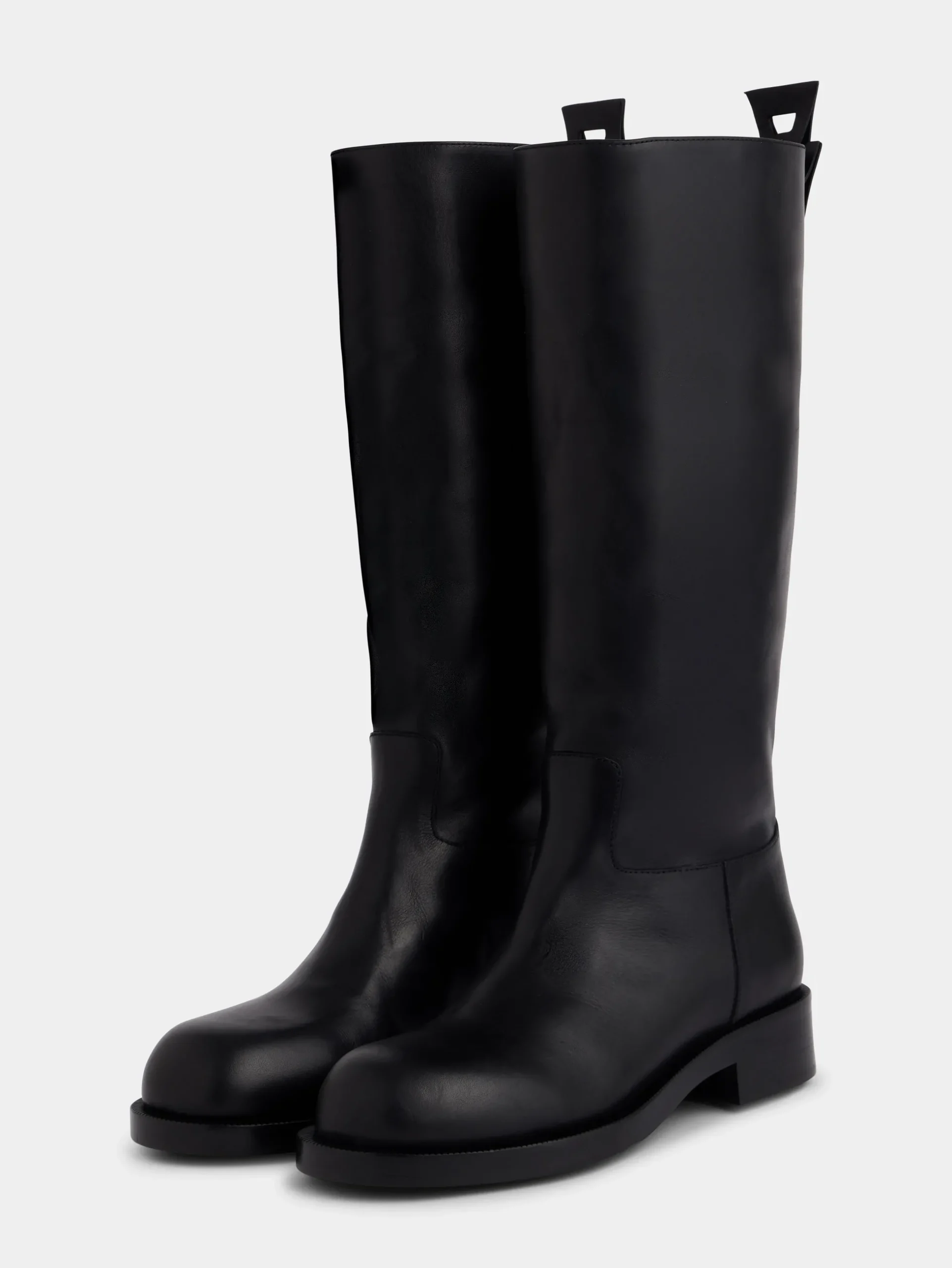 BOOTS IN SMOOTH LEATHER | Rabanne Hot