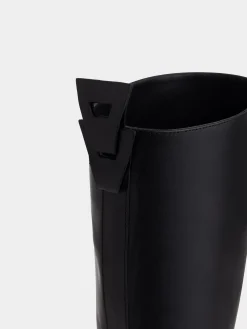 BOOTS IN SMOOTH LEATHER | Rabanne Hot