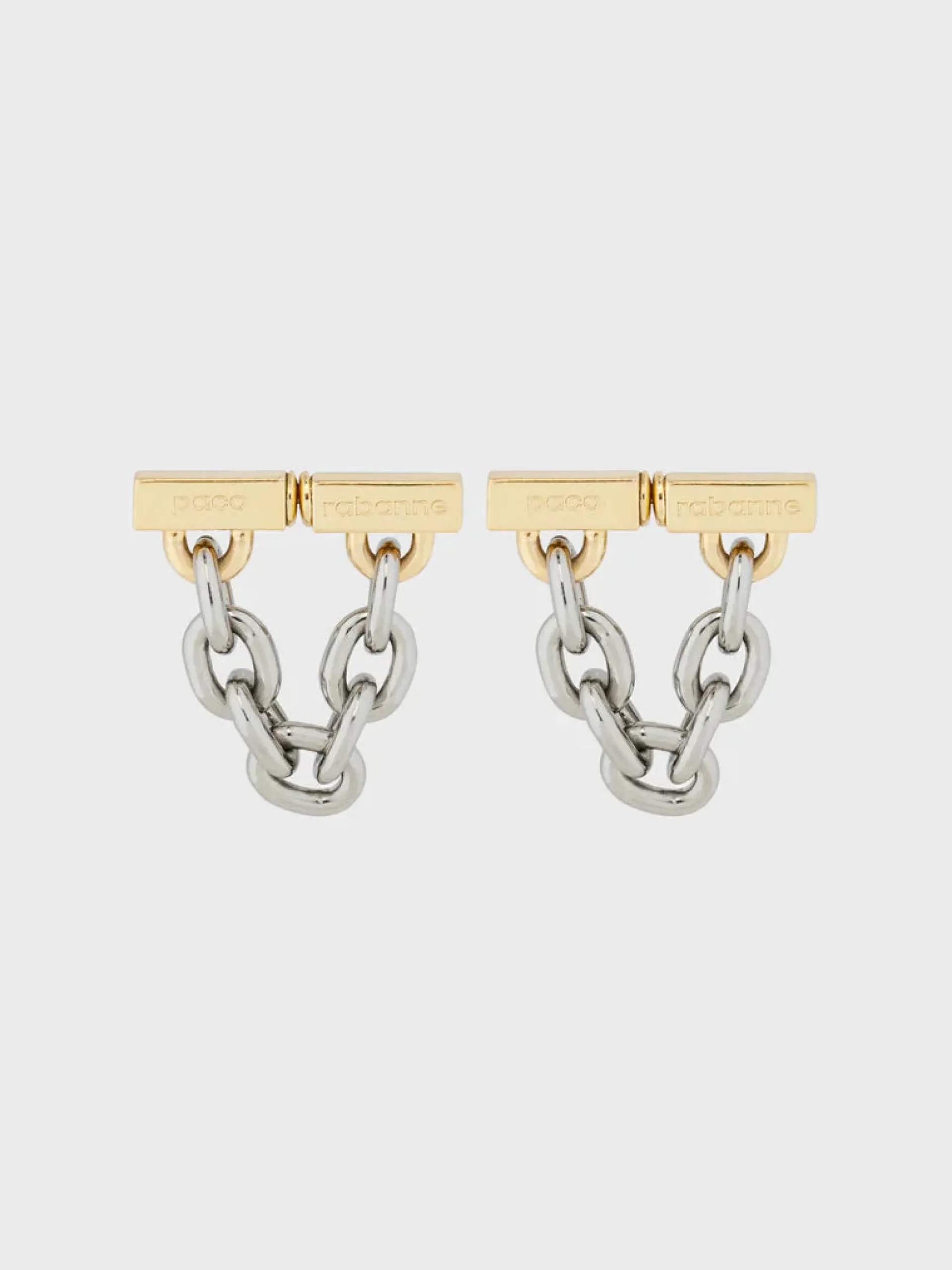 Chain-link earrings | Rabanne Flash Sale