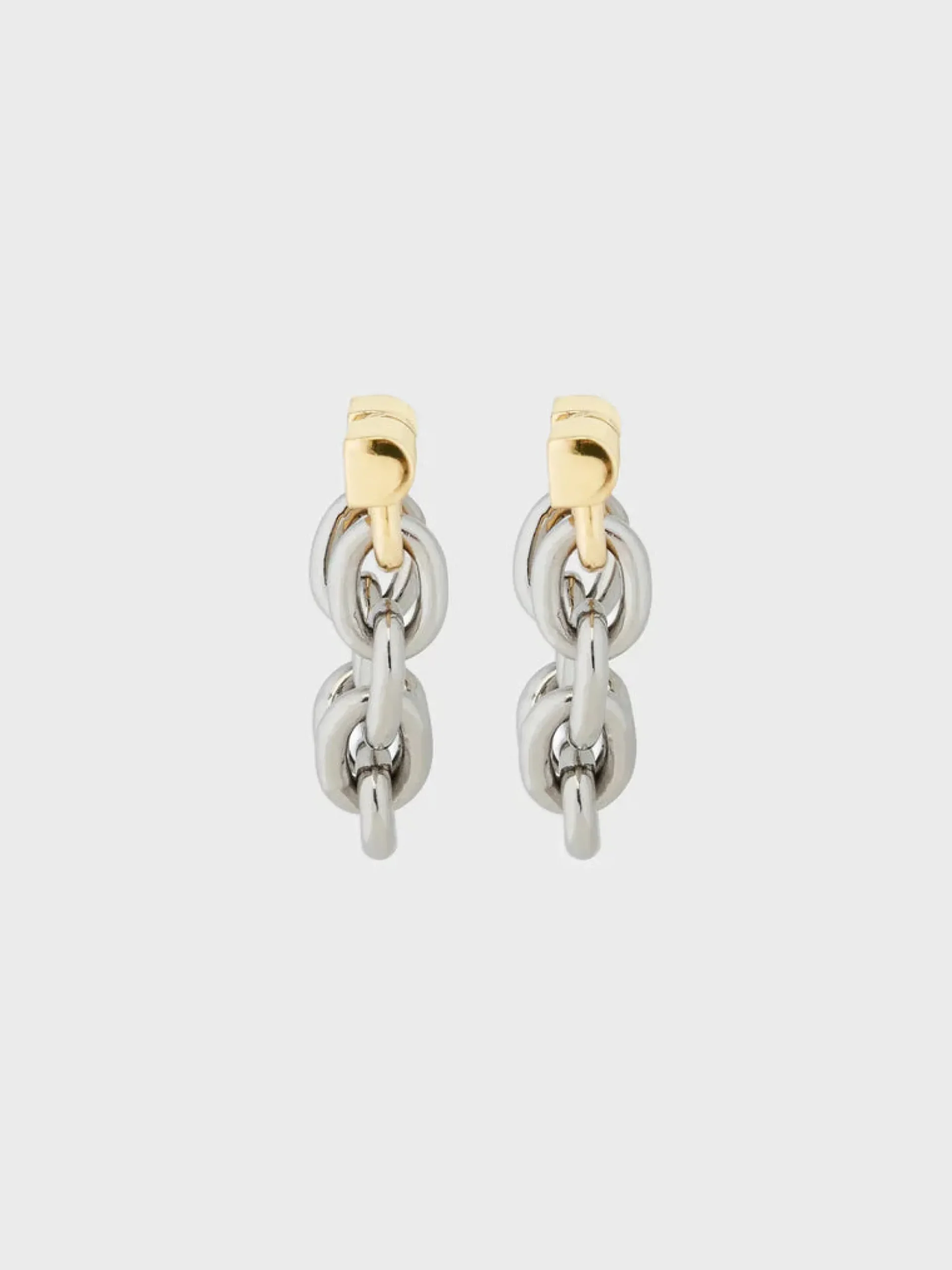 Chain-link earrings | Rabanne Flash Sale