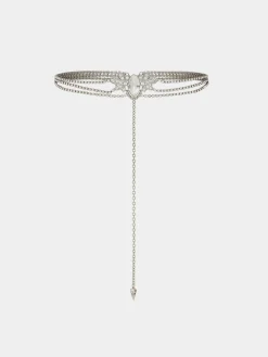 Crystals-embellished chain belt | Rabanne Cheap