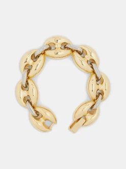 Eight chunky bicolored bracelet | Rabanne Outlet