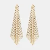 Gold chainmail earrings | Rabanne Sale