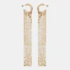 Gold chainmail Hoop earrings | Rabanne Flash Sale