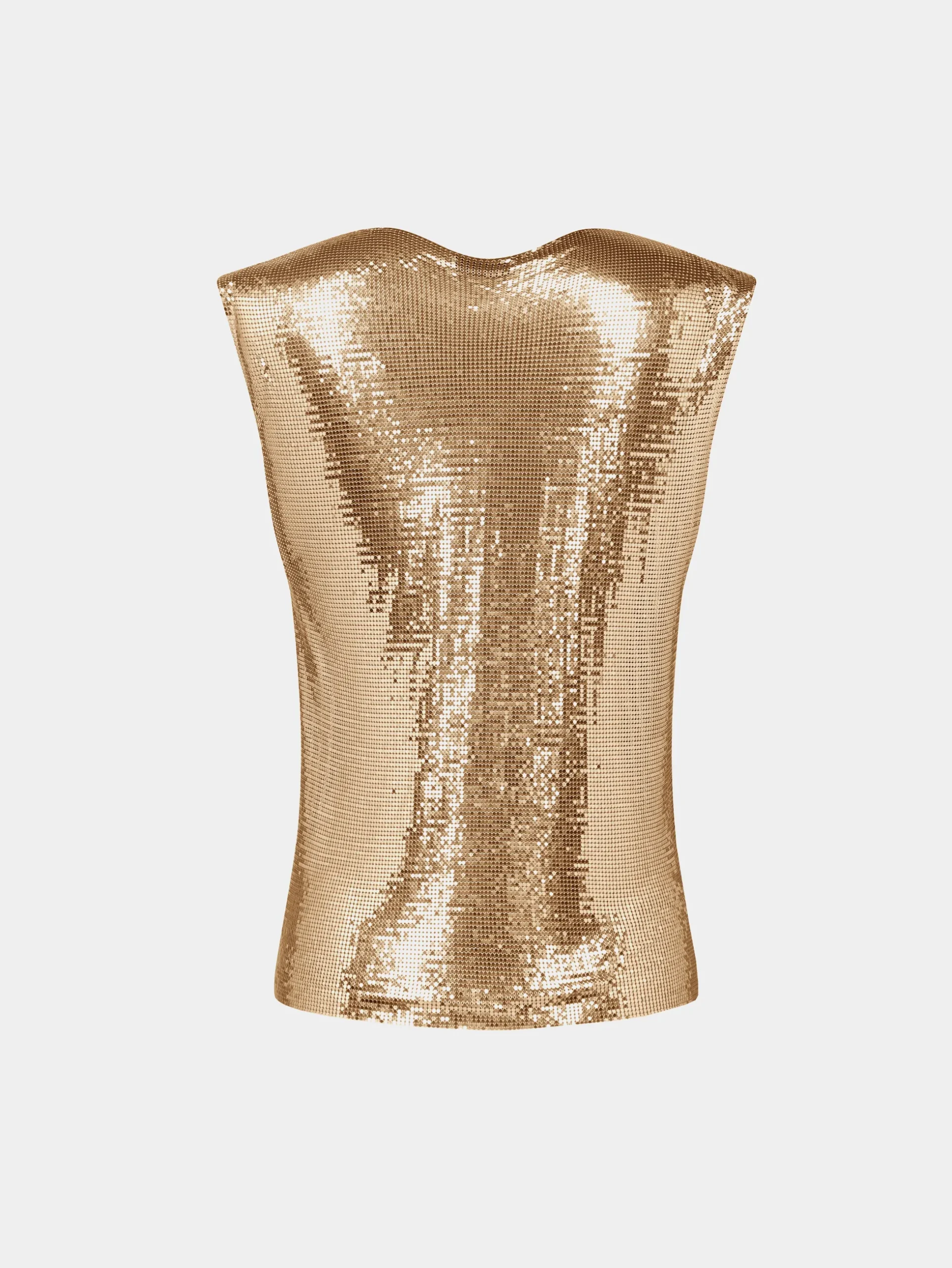 Gold chainmail Top | Rabanne Clearance