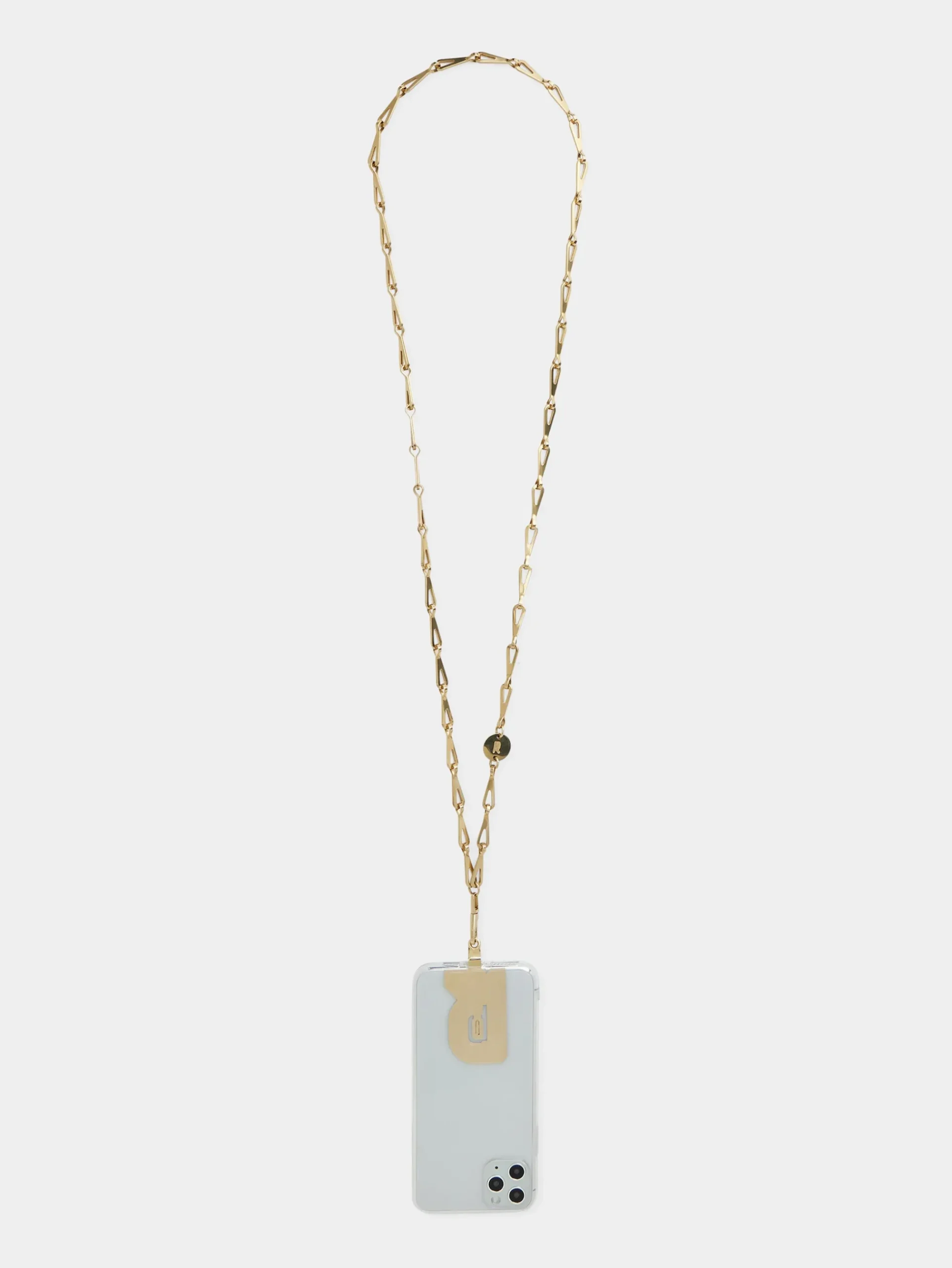 Gold crossbody phone chain | Rabanne Cheap