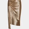 Gold Drapé pression chainmail skirt | Rabanne Best Sale