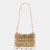 1969 GOLD NANO BAG STRASS | Rabanne Discount