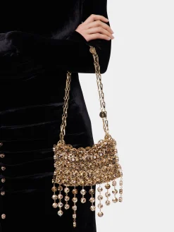 1969 GOLD NANO BAG STRASS | Rabanne Discount
