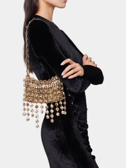 1969 GOLD NANO BAG STRASS | Rabanne Discount