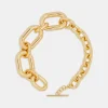 Gold Oversized XL Link Necklace | Rabanne Cheap