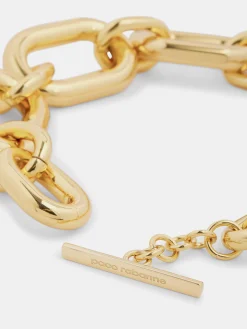 Gold Oversized XL Link Necklace | Rabanne Cheap