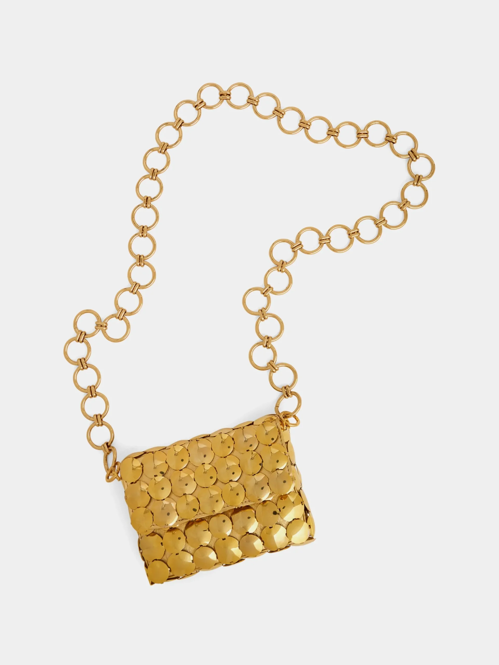 gold Quilted bag | Rabanne Fashion