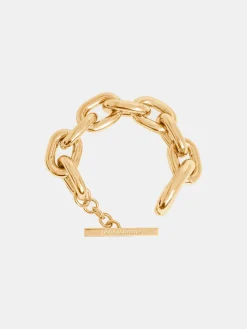 Gold XL link bracelet | Rabanne Cheap
