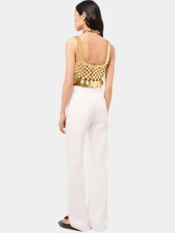 Golden Sparkle Assembly Top | Rabanne Store