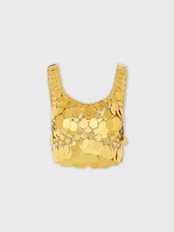 Golden Sparkle Assembly Top | Rabanne Store
