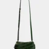 GREEN CROSSBODY PACO LEATHER BAG | Rabanne Best