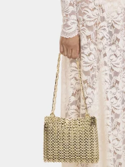 Iconic light gold 1969 Bag | Rabanne Shop