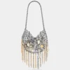 ICONIC SILVER 1969 MOON BAG ASSEMBLED WITH METALLIC PAMPILLES | Rabanne Sale