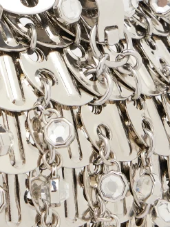 Iconic Silver Sphere 1969 Bag crafted with Crystals | Rabanne Flash Sale
