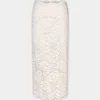 IVORY MIDI-SKIRT IN LACE | Rabanne Store