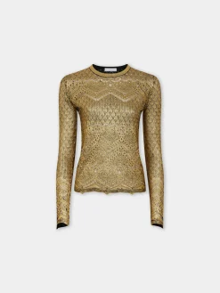 LACE-LIKE KNIT SWEATER | Rabanne Outlet