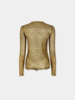 LACE-LIKE KNIT SWEATER | Rabanne Outlet