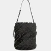 Large Black bucket Paco bag in leather | Rabanne Cheap