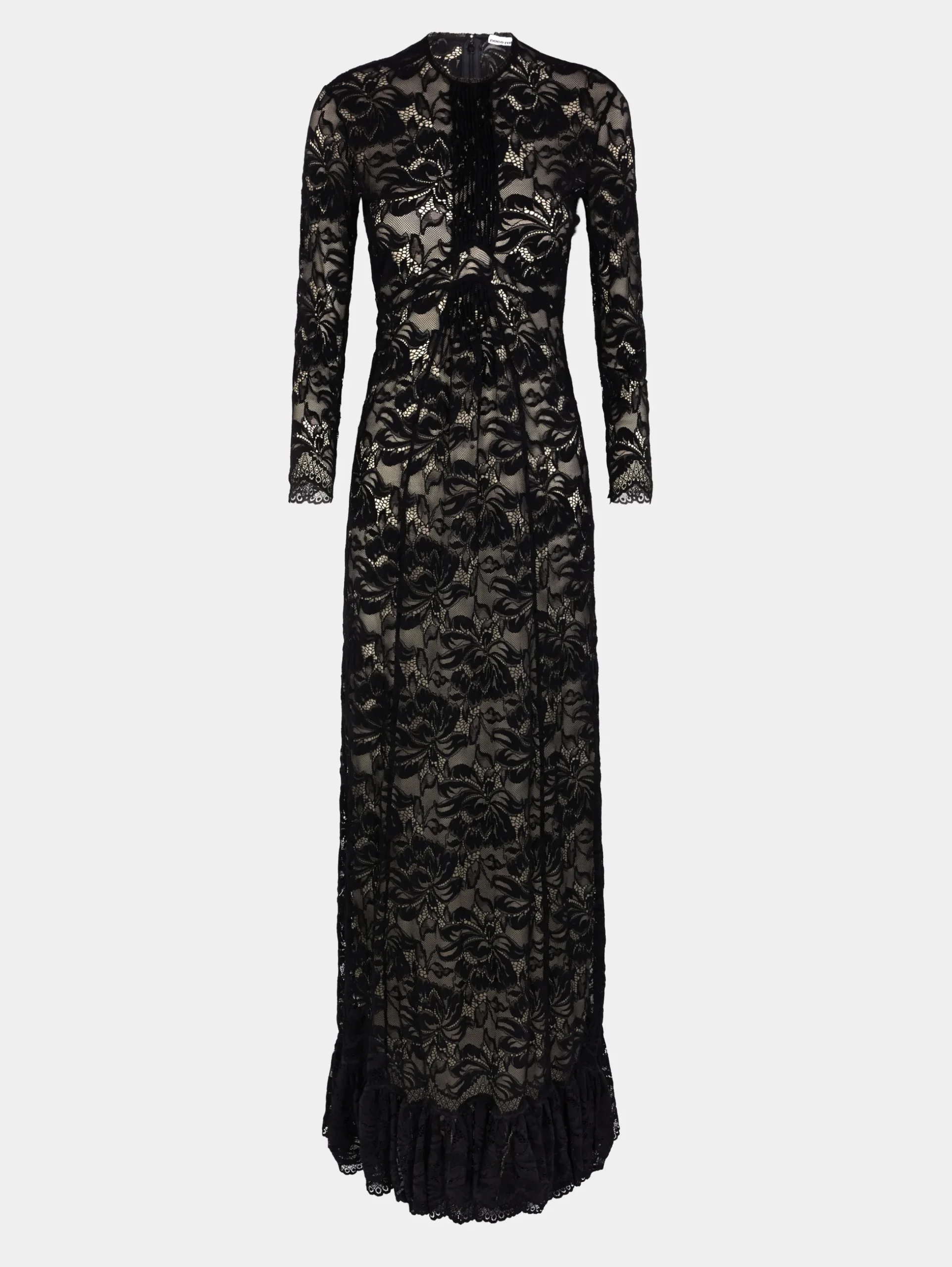 Long black lace dress | Rabanne Store