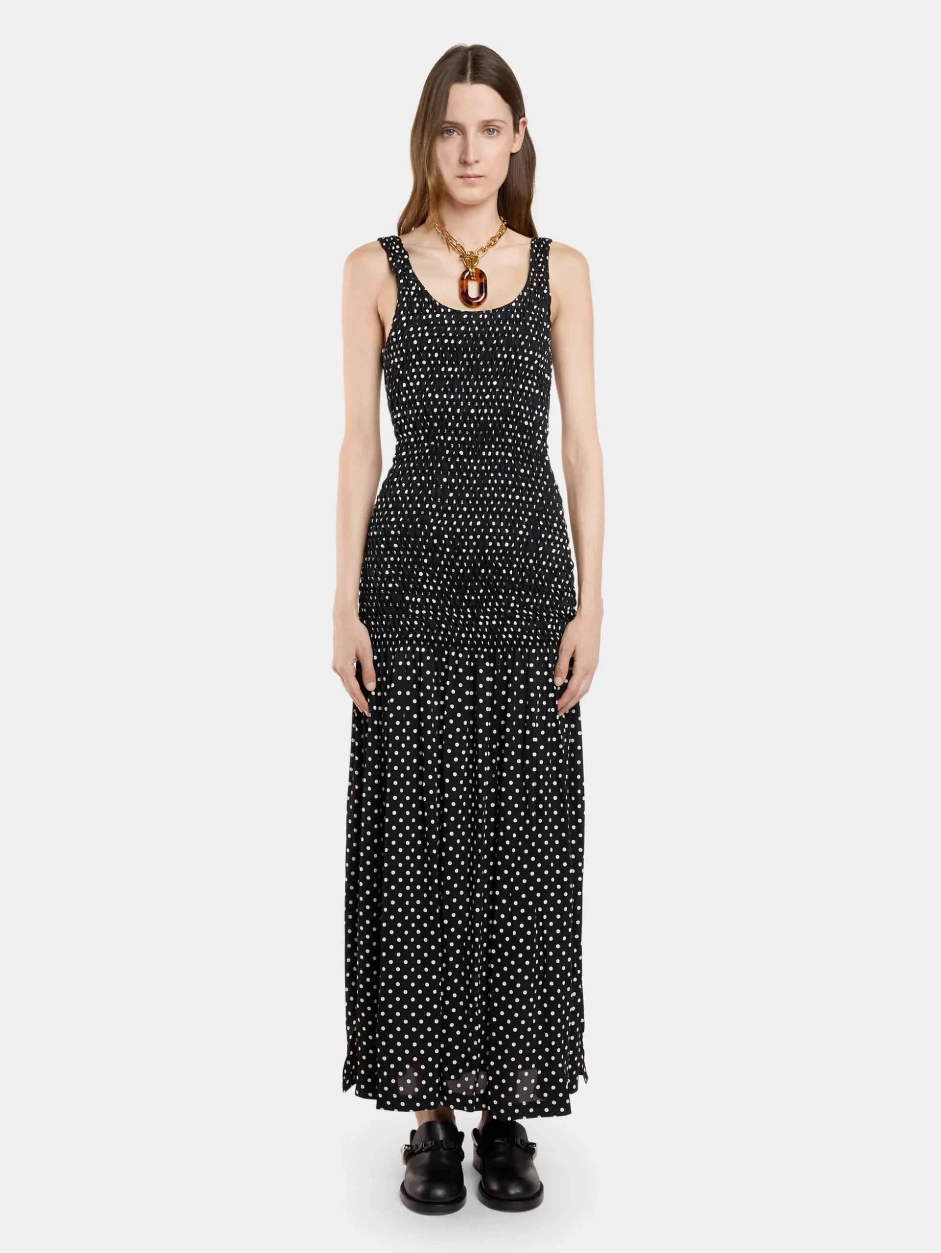 LONG CREPE DRESS | Rabanne Flash Sale
