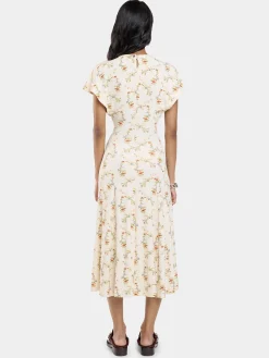 LONG GATHERED DRESS IN JERSEY | Rabanne Cheap