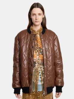 LONG QUILTED BLOUSON | Rabanne Shop