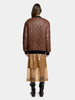 LONG QUILTED BLOUSON | Rabanne Shop