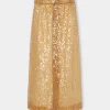 LONG SEQUIN-EMBROIDERED SKIRT | Rabanne Clearance
