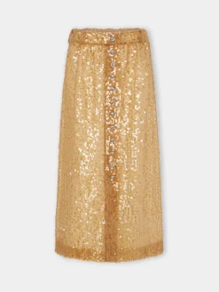LONG SEQUIN-EMBROIDERED SKIRT | Rabanne Clearance