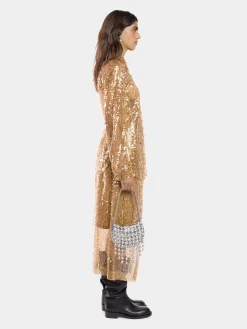 LONG SEQUIN-EMBROIDERED SKIRT | Rabanne Clearance