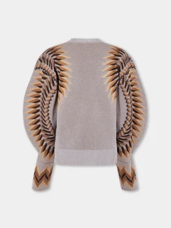 LONG-SLEEVE LUREX JACQUARD SWEATER | Rabanne Cheap